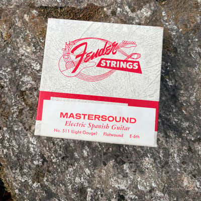 1950’s 1960’s Fender Electric Guitar Flatwound Strings Vintage Rare Collector Stratocaster Pre CBS Telecaster Jazzmaster Jaguar image 3