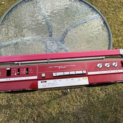 Hitachi TRK-LX 5 Rare Vintage MINT Cassette Boombox Serviced Warranty Serviced image 3