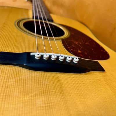Martin Custom Shop D-21 1937 Style Alpine Spruce Top Madagascar Rosewood 2013 - Natural image 7