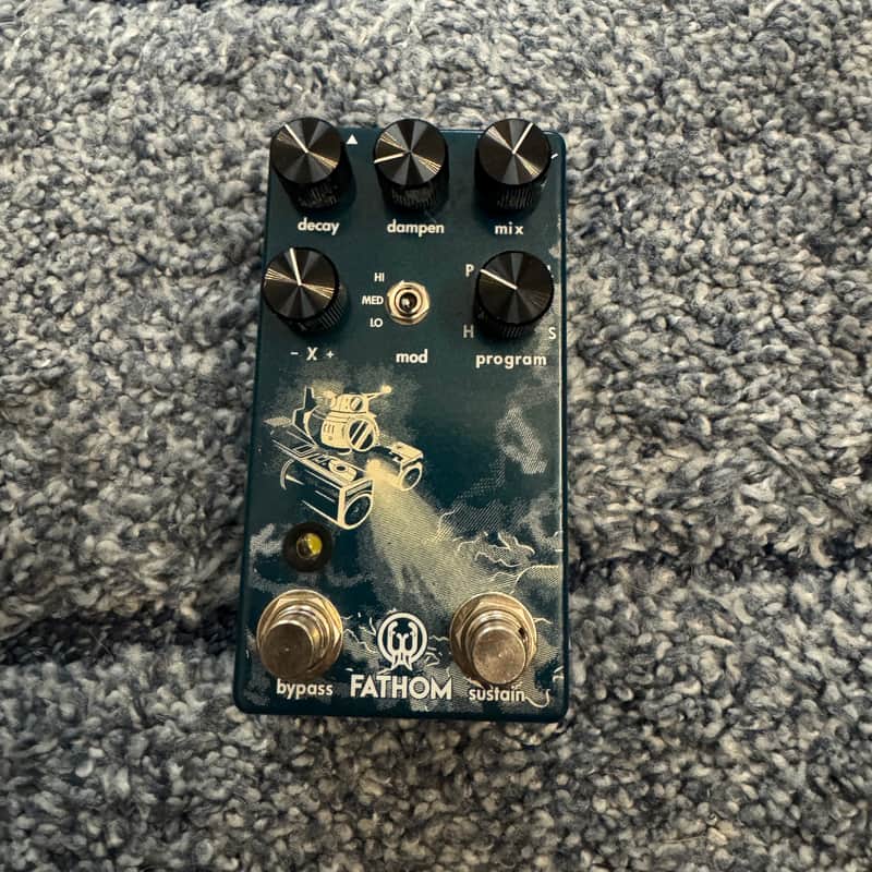 Walrus Audio Fathom Multi-Function Reverb 2018 - Present - Blue image 1