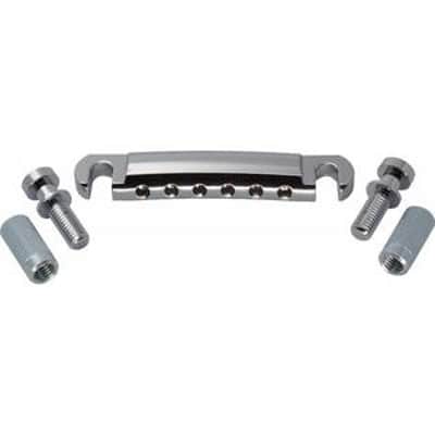 Gotoh Guitar Bridge Tail Piece Chrome image 2