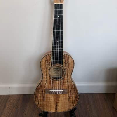 Sound Smith Acoustic Guitalele 2021 Spalted Maple image 12