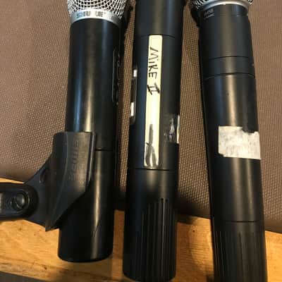 Shure Beta 87c two SM58 and JBL wireless mics image 5