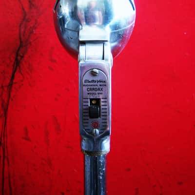 Vintage 1950's Electro-Voice 950 Cardax Crystal Microphone Hi Z w accessories image 4