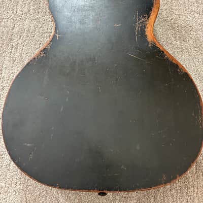RARE! 1920s - 1930s Oscar Schmidt Stella Gambler Concert Ladder Braced Parlor Guitar Ready To Go! image 16