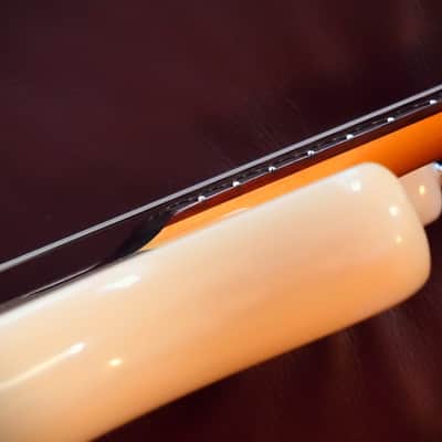 Washburn B2 four string bass, 1990 - Gloss pearl white image 21