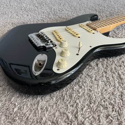 Fender Contemporary Stratocaster Vintage 1986 MIJ Japan Black System 1 Guitar image 3