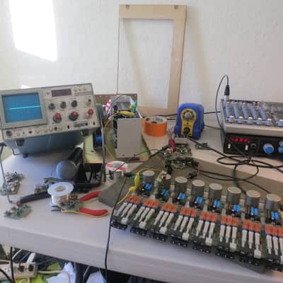 Custom Built Sphere Eclipse C - 16 Channel Preamp Rack Mic/Line Phantom Phase image 11