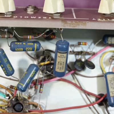 1959 Harmophone Super 130 Custom HiFidelity ===CLEAN===(Magnatone 213 Troubadour / 214 Tonemaster) image 16