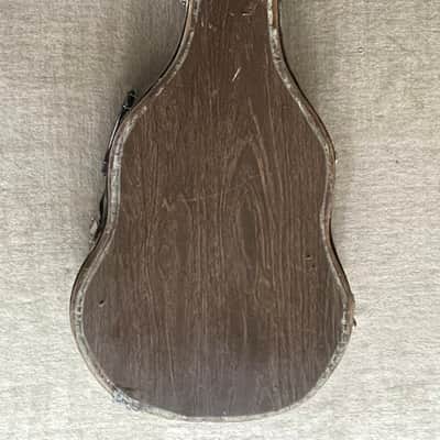 Vintage 1960’s-1970’s Gibson Hardshell EB Bass Case Made in USA Yellow Gold Interior - TLC image 4