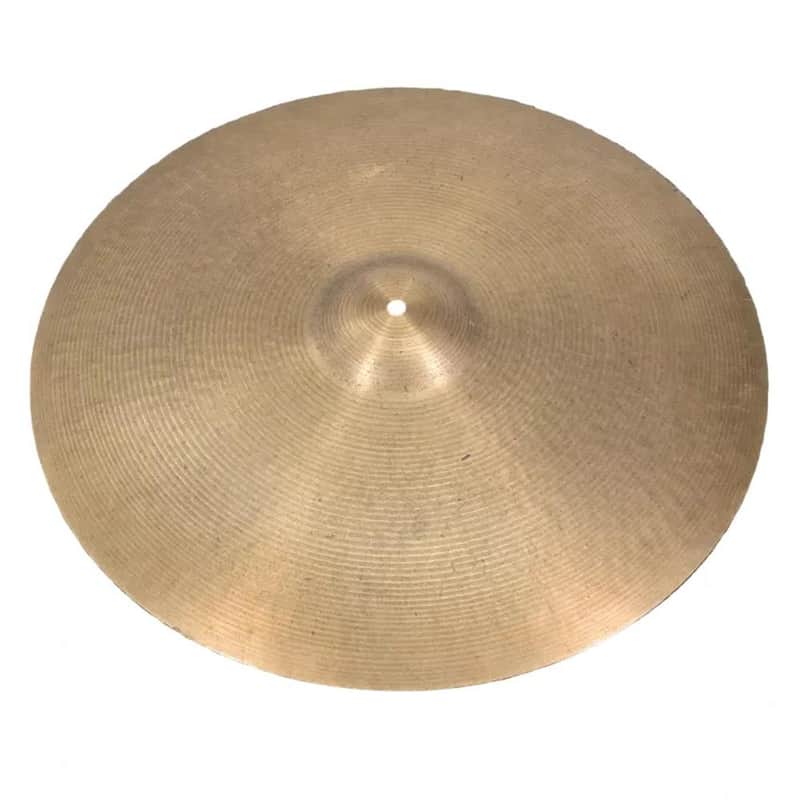 Used Vintage Paiste Pre-Serial Formula 602 Ride Cymbal 20" 2558 grams - Good image 1