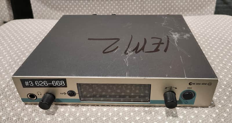 Sennheiser EW 300 IEM G3 - B Band 626-668 MHz 2010s image 1