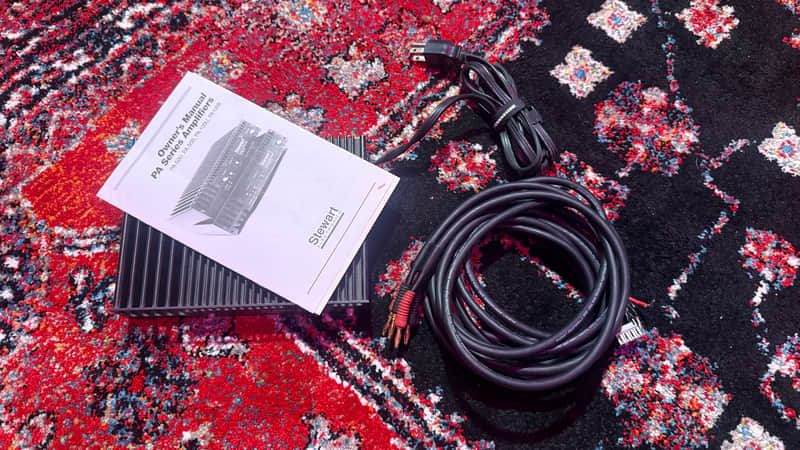 Stewart Electronics PA-50U Power Amp Made in the USA image 1