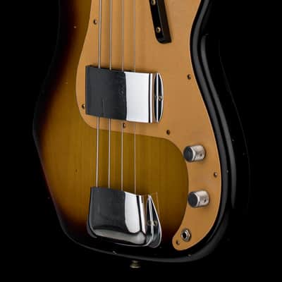 Fender Custom Shop Empire 58 Precision Bass Journeyman Relic - Aged 2-Color Sunburst #86942 image 7