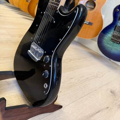 Fender Musicmaster with Rosewood Fretboard 1977 - 1980 - Black image 8