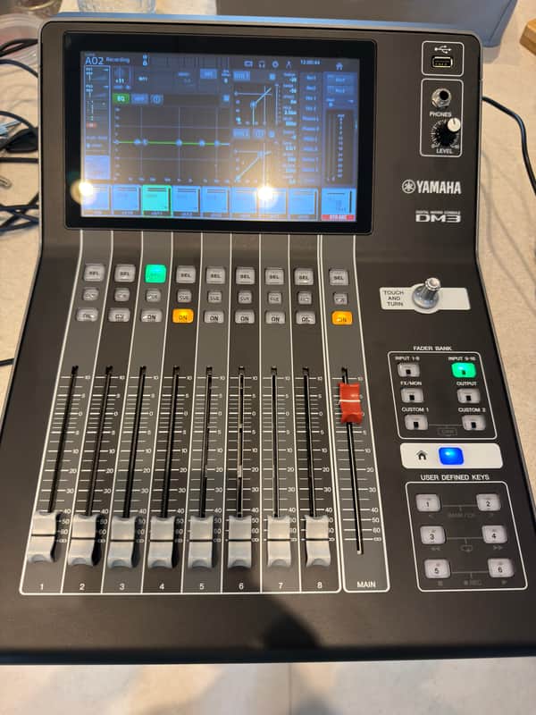 Yamaha DM3S 22-Channel Digital Mixer 2023 - Present - Black image 1