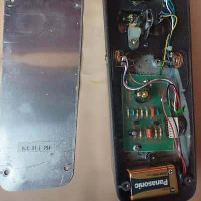 Vox V847 Wah 1994 - 2006 - 90s Black / Chrome Bag image 9