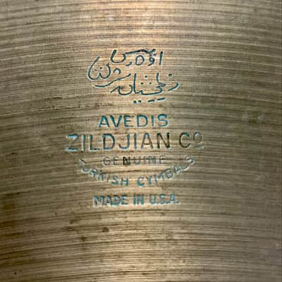 Zildjian Avedis 22” Ride - Vintage 70's Model - VG Cond - 2802 Grams image 5