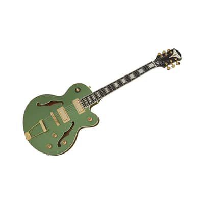 Uptown Kat ES Emerald Green Metallic Epiphone image 1