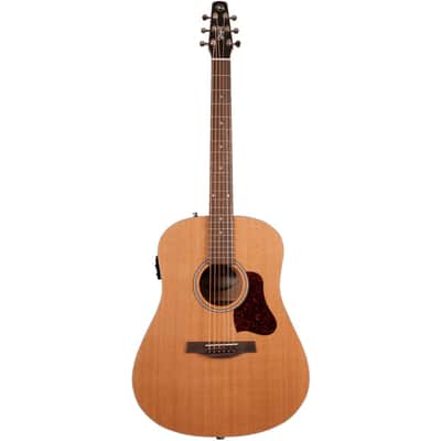 Seagull S6+ Spruce Satin Natural Electro-Acoustic Guitar | Reverb