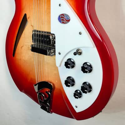 Rickenbacker 330/12 FireGlo 12-String Hollowbody Guitar, w/HSC image 7