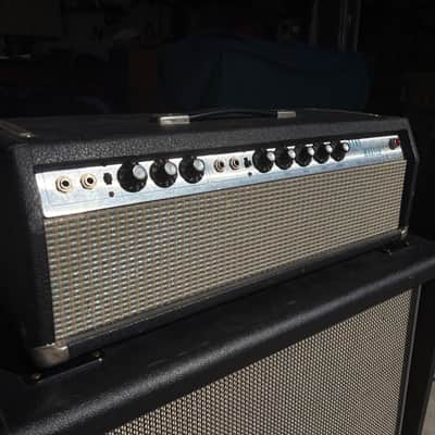 Fender Bandmaster amp head Silverface image 1