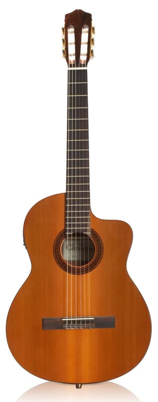 Cordoba C5-CE - Acoustic Electric Classical Cutaway Guitar w Deluxe Gig Bag image 1