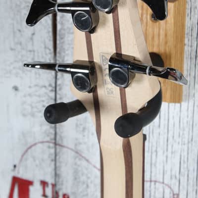 Ibanez SR400EQM 4 String Electric Bass Guitar Stained Cosmic Blue Starburst image 12