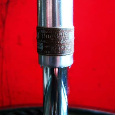 Vintage 1940's Shure 55 Cardioid Dynamic Microphone mod LED light lamp # 1 556S 556 55 55SW image 6