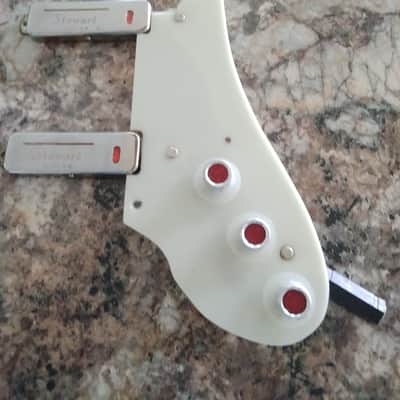 Kent/Stewart Loaded Pickguard 1960's - Cream image 1