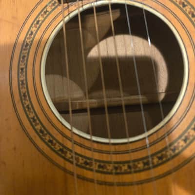 Parlor Guitar Flat top guitar Early 1900s - NATURAL image 12