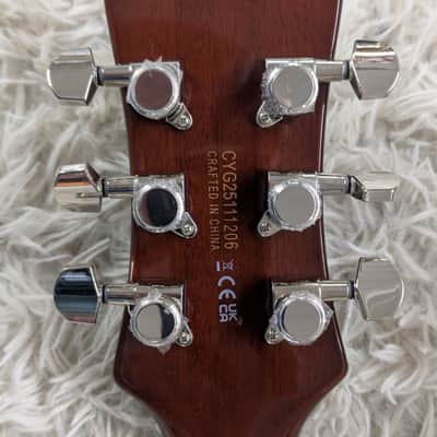 Gretsch Electromatic Premier Solid Body Jet, Ebony Fretboard, Robusto Burst image 3