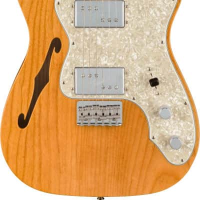 Fender American Vintage II 1972 Telecaster Electric Guitar Thinline Maple Fingerboard, Aged Natural image 9