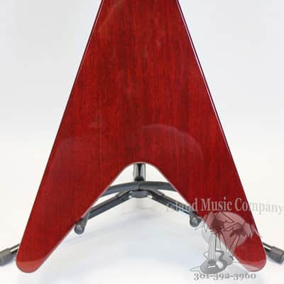Gibson Flying V 4 String Bass Guitar Cherry Finish with Hardshell Case image 20