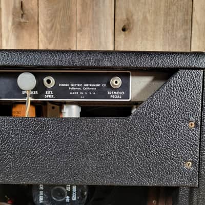 Fender Princeton Tuxedo 1964 - Black - January 1964 image 13