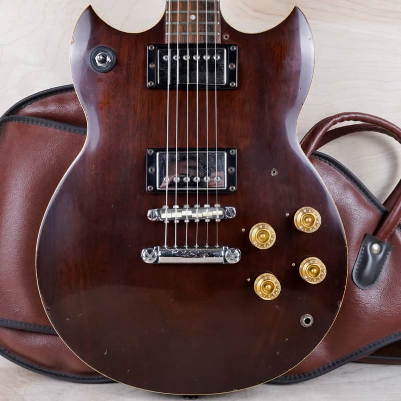 Yamaha SG-90 MIJ 1974 Walnut Vintage Japan w/ Bag image 1