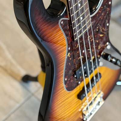 Sadowsky NYC Custom USA Bass P/J 2008 - 3 Tone Burst (Brazilian Rosewood) NOS (8lbs. 7 oz.) image 8