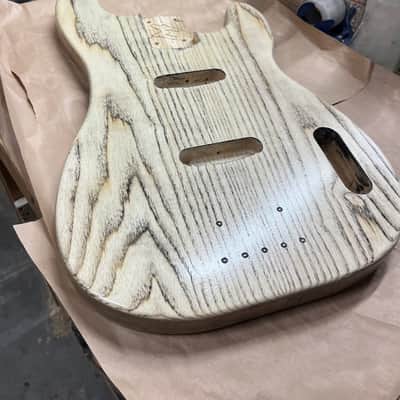 Madlad Instruments Grain Stained "Double Single" Precision Bass Semi-Gloss Finished Body (made with pride in north Texas) image 6