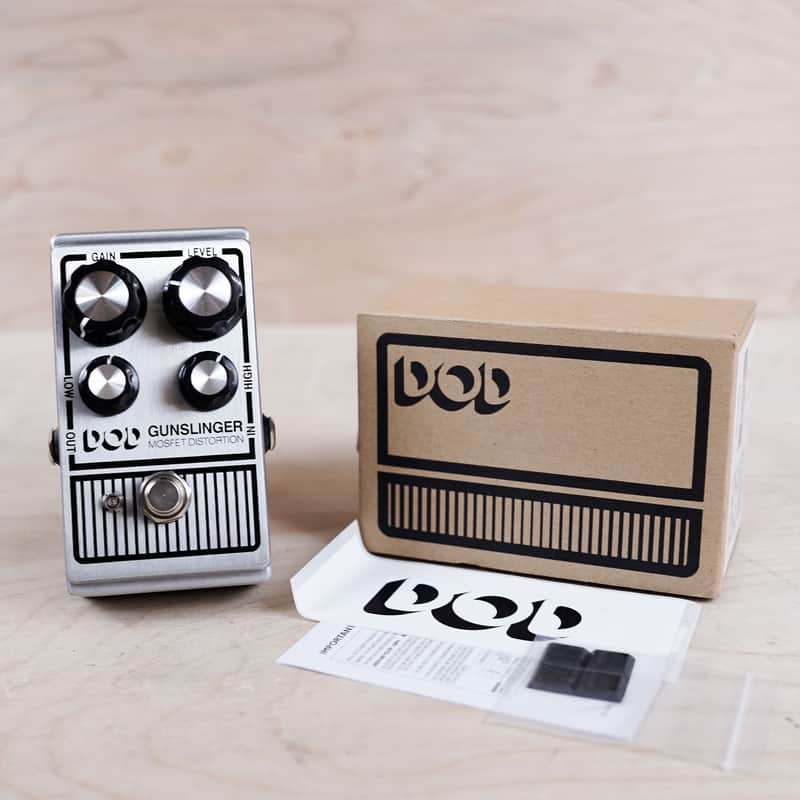 DOD Gunslinger Mosfet Distortion NOS New Old Stock in Box image 1