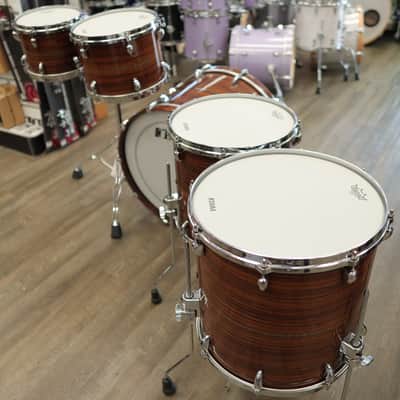 Like New Tama Star Bubinga 5-Pc Shell Pack 10/12/14/16/22 (Limited Edition Natural Rosewood) image 3