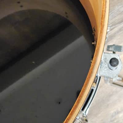 Vintage Rogers Big R 18x16 Floor Tom Black Cortex Memri-Loc USA Late 1970s Original image 10