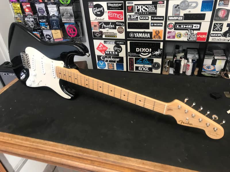 Fender Amercian Artist Blackie 2006 - Black image 1