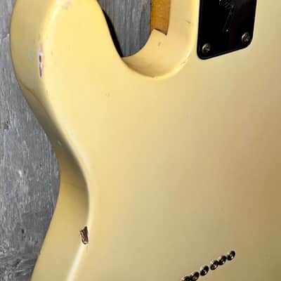 Excellent 1976 Fender Telecaster, White  Black Pick Guard Maple Fretboard  OHSC,  Sweet Vintage Tele ! image 15