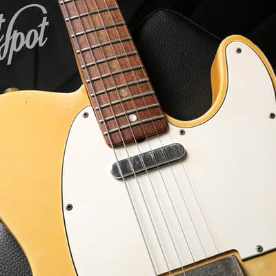 1969 Fender Telecaster with Rosewood Fretboard Blonde image 7