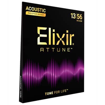 Elixir 21102 Attune Acoustic 13-56 - Acustic Guitar Strings image 2