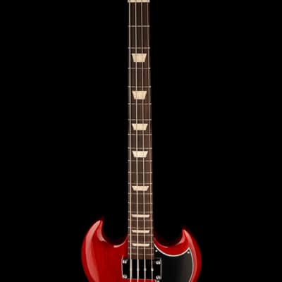 Gibson SG Standard Bass Heritage Cherry with Case - Serial # 203450005 - Demo image 7