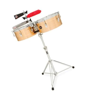 Latin Percussion LP Series LP257BZ Timbales Standard - Bronze image 6