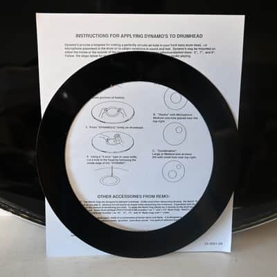 Remo 24" Powerstroke 3 Ebony Bass Drum Head P3-1024-ES image 3