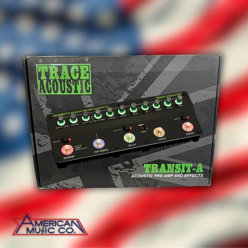 Trace Elliot Transit-A Acoustic Preamp & effects Pedal image 1
