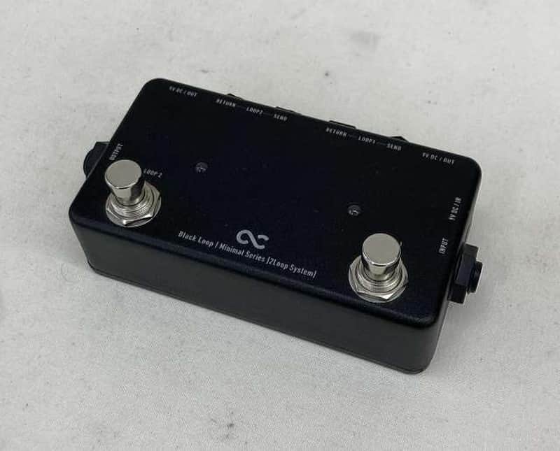 ONE CONTROL Black Loop OC-M-BL Loop Switcher Pedal | Reverb